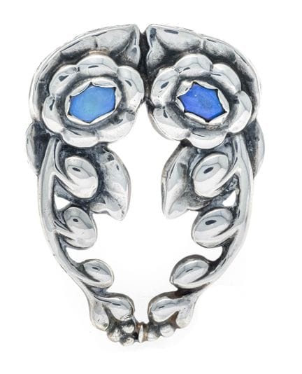 Jugendstil-Brosche Georg Jensen 1904 - 1908 Silber