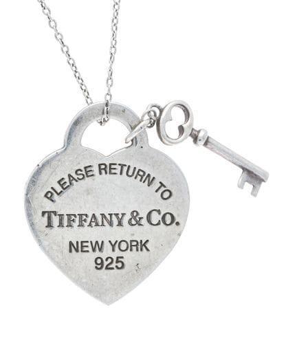 Colgante de corazón de Tiffany &amp; Co. en plata 