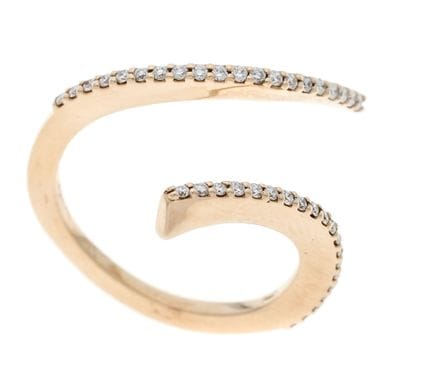 Bague à brillants GG 585/000 avec 40 brillants, to