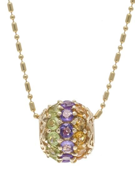 Deslizador multicolor con pavé GG 585/000, sin sel