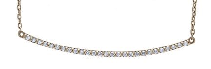 Collier à partie centrale en filigrane RG 585/000,