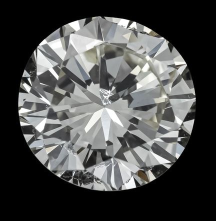 Brillante de 1,96 ct, color amarillo claro fantasí