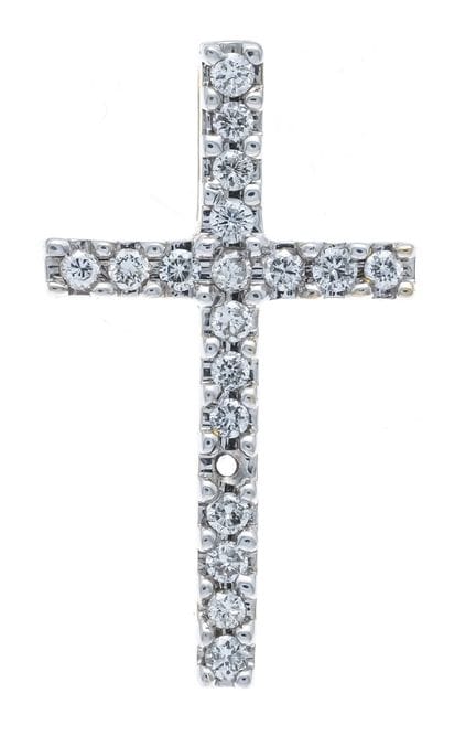 Pendentif en forme de croix serti de brillants GG 