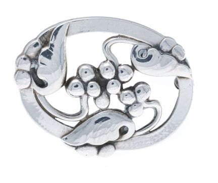 Georg Jensen-Brosche 1933 - 1944 Silber 925/000 Fl