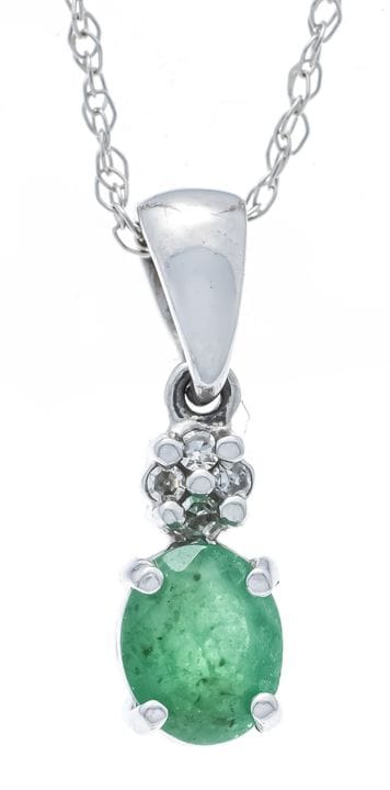 Pendentif émeraude WG 417/000 avec une émeraude de