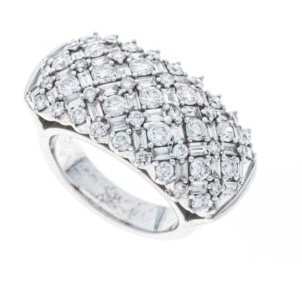 Anillo de brillantes de la firma Wempe, modelo WG 