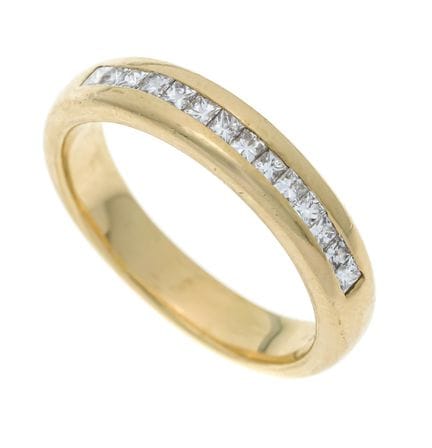 Christ Princess Diamond Rivière Ring, GG 750/000, 