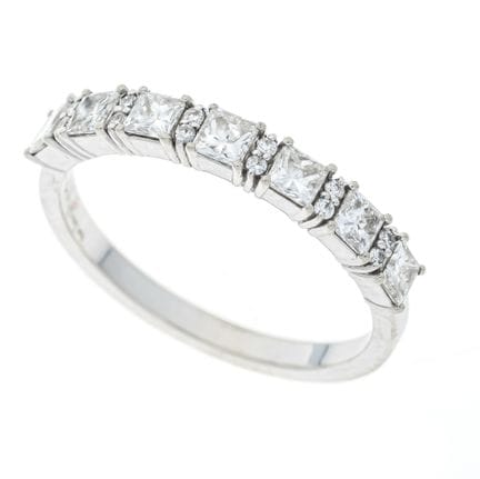 Anillo de diamantes «Memory» WG 585/000 con 7 diam