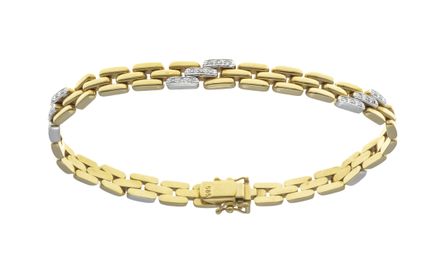 Bracelet à maillons « Backstein » GG/WG 585/000, l