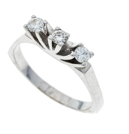 Anillo Riviére Brillant WG 417/000, sin certificar