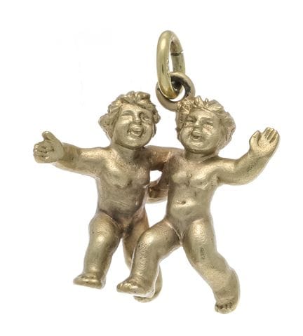 Pendentif figuratif GG 333/000, non poinçonné, cer