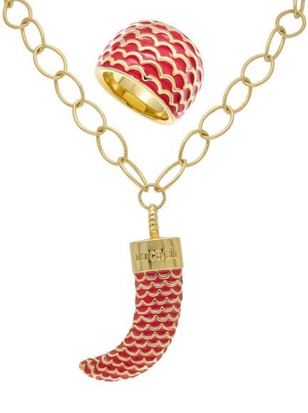 Conjunto de bisutería Just Cavalli de 2 piezas, co