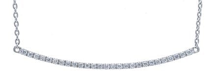 Collier à partie centrale en filigrane WG 585/000,