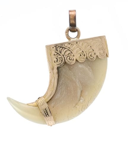 Pendentif « griffe » RG 750/000, non certifié, ave