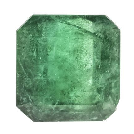 Esmeralda de 5,63 ct, talla esmeralda facetada, de