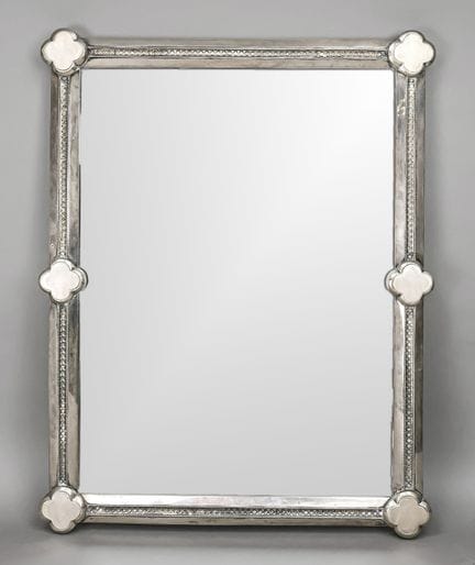 Miroir mural rectangulaire, XXe siècle, cadre avec