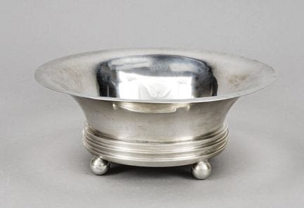Ciotola rotonda in stile Art Déco. Germania, 1920/
