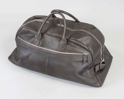 Lexus, Vintage Weekender/Travel Bag, coffee-brown 