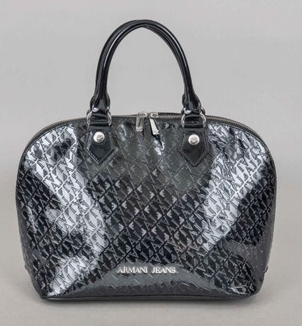 Armani Jeans, borsa tote con doppio manico, imitaz