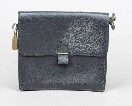 Hermes, piccola borsa a tracolla vintage, pelle ne