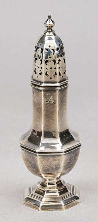 Piccola zuccheriera, Inghilterra, 1933, marchio de