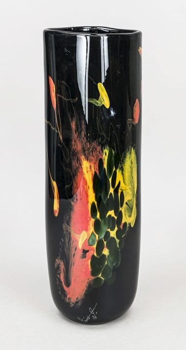 Grand vase d'artiste, fin du XXe siècle, probablem