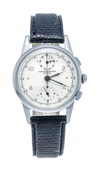 Cronografo svizzero, orologio da uomo, carica manu