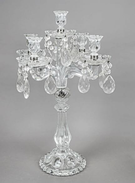 Grand lustre de table à cinq branches, 2e moitié d