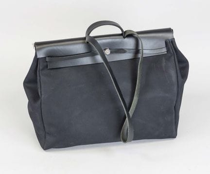 Hermès, borsa a tracolla Large Herbag, tessuto in 