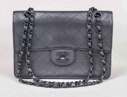 Chanel, borsa vintage “So Black Classic Quilted Ca