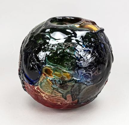 Grand vase sphérique, Italie, fin du XXe siècle, V