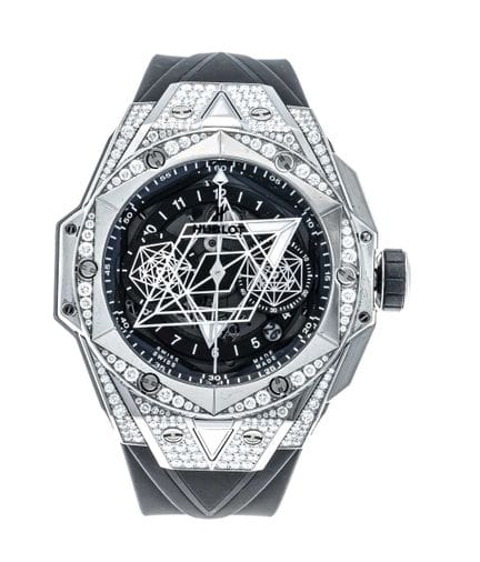 Hublot Big Bang Sang Bleu II Titanium Blue Pavé 45