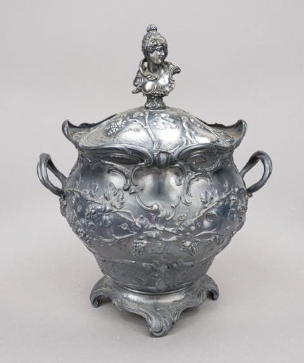 Bowle, tedesco, 1900 circa, MZ: WMF, Geislingen, p