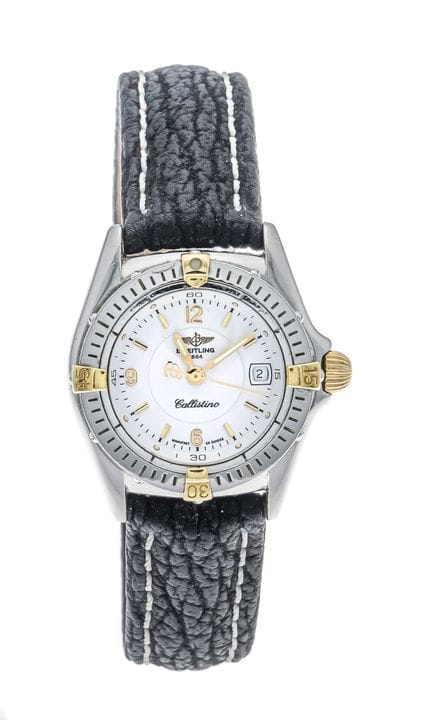Orologio da donna al quarzo Breitling, acciaio / o