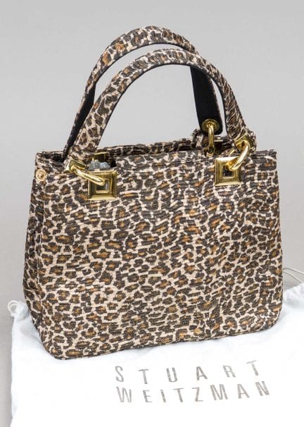 Stuart Weitzmann, borsa piccola con doppio manico,