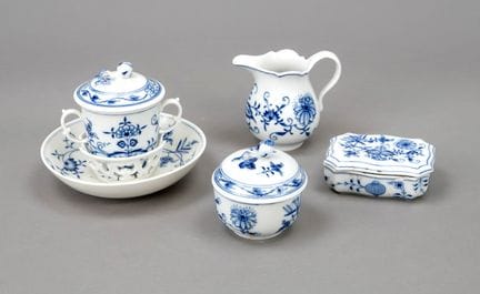Set di 5 pezzi, Meissen, marchio successivo al 193