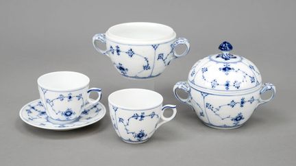 Set di 5 pezzi, Royal Copenhagen, Danimarca, XX se