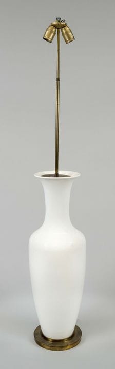 Lampe sur pied, pied de lampe « Vase Asia » grand 