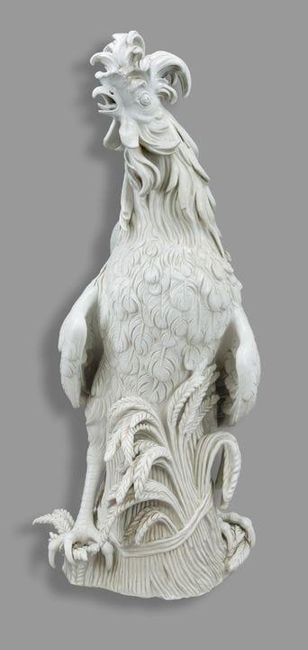 帕多瓦公鸡，迈森，1934年后印制，第一版，由恩斯特·奥古斯特·洛伊特里茨（1854）根据约翰·约阿