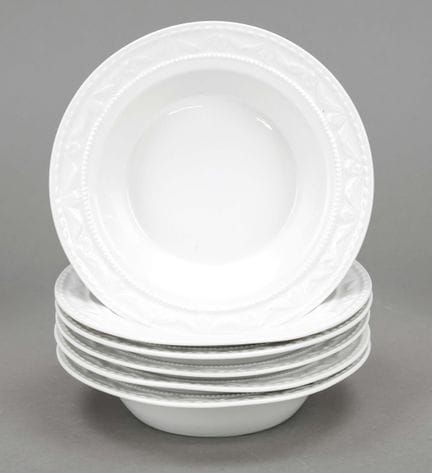 Sei coppette da dessert, KPM Berlino, XX secolo, 1