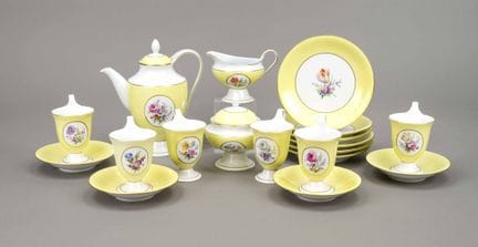 Servizio da caffè per 6 persone, KPM Berlino, XX s