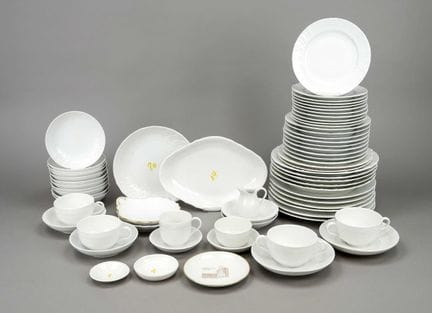 Servizio completo, 79 pezzi, KPM Berlino, XX secol