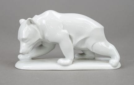 “行走的熊”，罗森塔尔，塞尔布艺术部品牌，1934-56年，设计：格哈德·施利普曼（1886-196