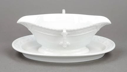 浇汁碗，柏林皇家瓷器厂（KPM），1992-2000年产，第一版，库尔兰款式，由弗里德里希·埃利亚斯
