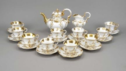 Servizio da caffè di lusso per 10 persone, 22 pezz
