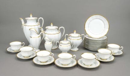 Servizio da caffè per 10 persone, 38 pezzi, Fürste