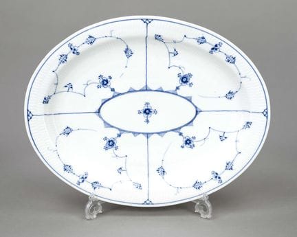 Grande piatto da arrosto, Royal Copenhagen, Danima