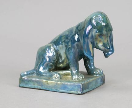 Cane su piedistallo, Alphonse Zytere, Francia, XX 