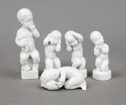 Quattro ragazzi nudi e un bambino del mare, B&amp;