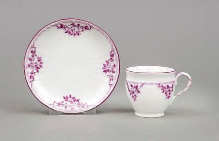 Tazza da caffè con manico, KPM Berlino, XX secolo,